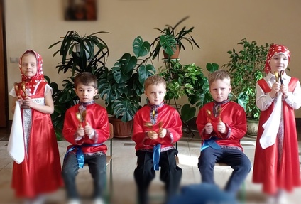 Концерт дошкольного отделения Воскресной школы «Купелька"