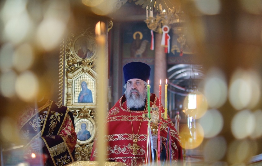 В канун отдания праздника Пасхи