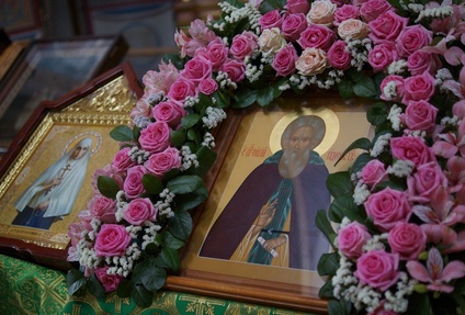 В день праздника обретения честных мощей преподобного Сергия