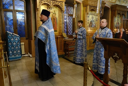Всенощное бдение накануне Сретения 